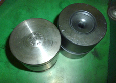 Mold production of engine valve